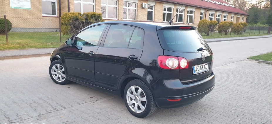 Volkswagen Golf Plus cena 17300 przebieg: 234321, rok produkcji 2007 z Białogard małe 191